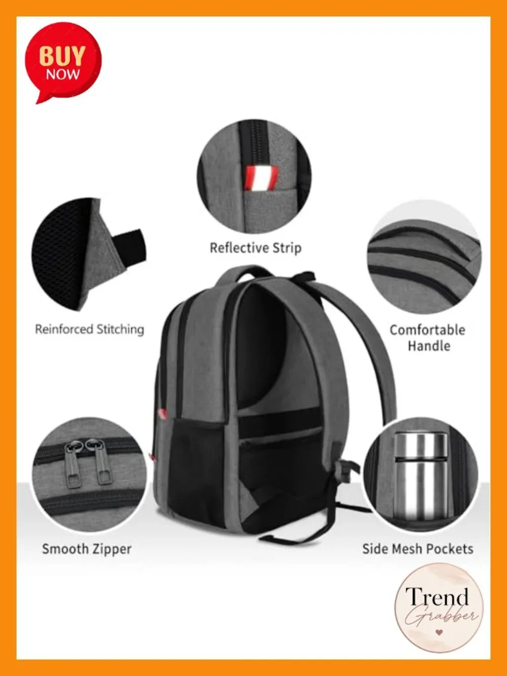 Anti Theft Laptop Backpack Fits 15.6 Inch, Travel School Bookbag for Men Women,